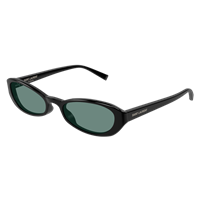 Occhiali da sole Saint Laurent Donna SL 871 SUE002-BLACK-BLACK-GREEN51